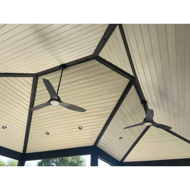 Kichler Jace 60" 3 Blade Indoor Ceiling Fan with Blades, LED Light Kit