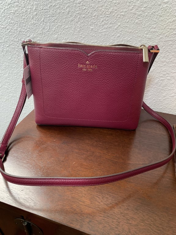 Kate Spade Harlow crossbody pink ruby: Handbags