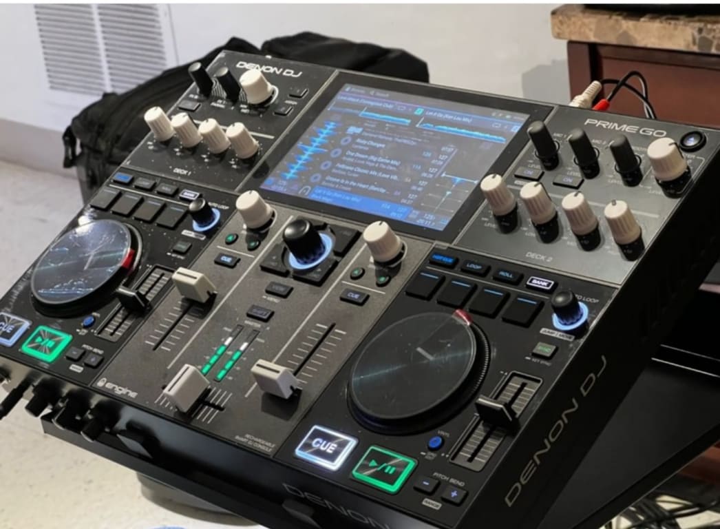 Denon DJ Prime GO Rechargeable 2-Channel Standalone DJ Controller