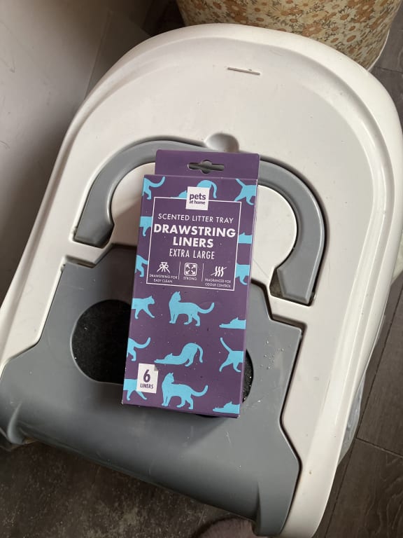 Pets at Home Cat Litter Liner Drawstring Fragranced X-Large Pets