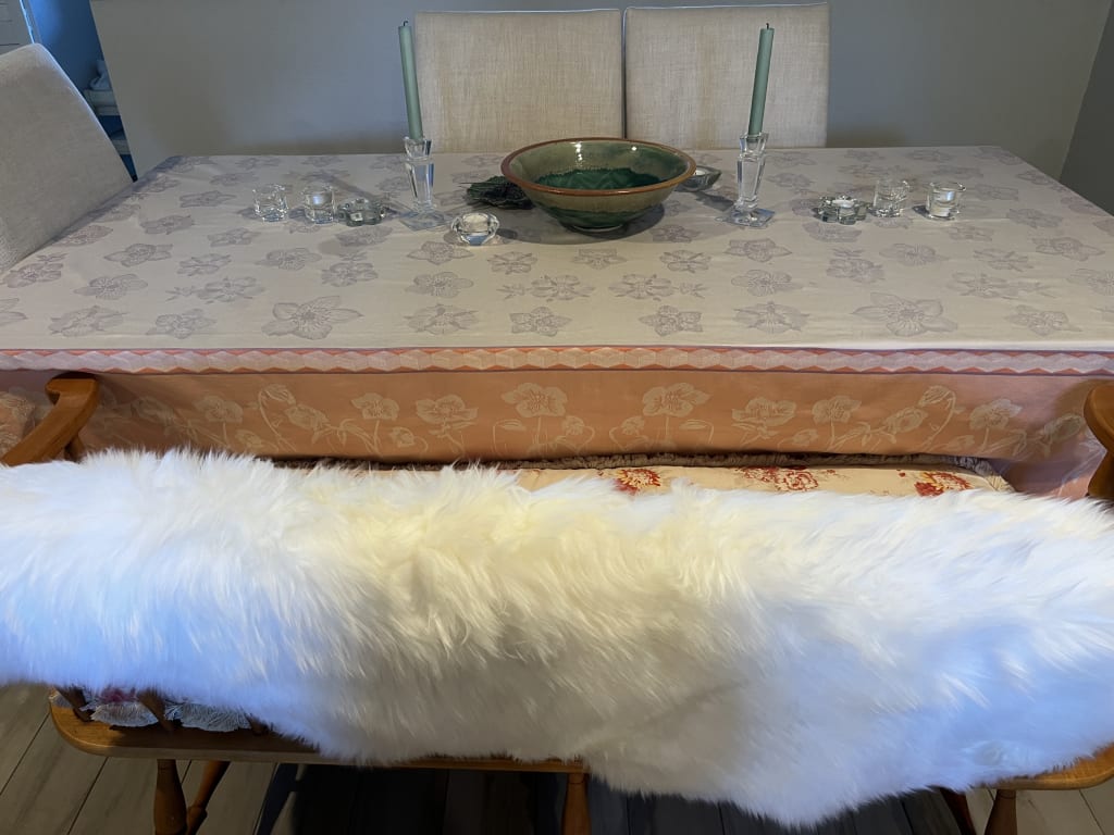 Customer Image Captioned: Great way to make an old bench super comfortable.  It doesn't always need to be on a floor