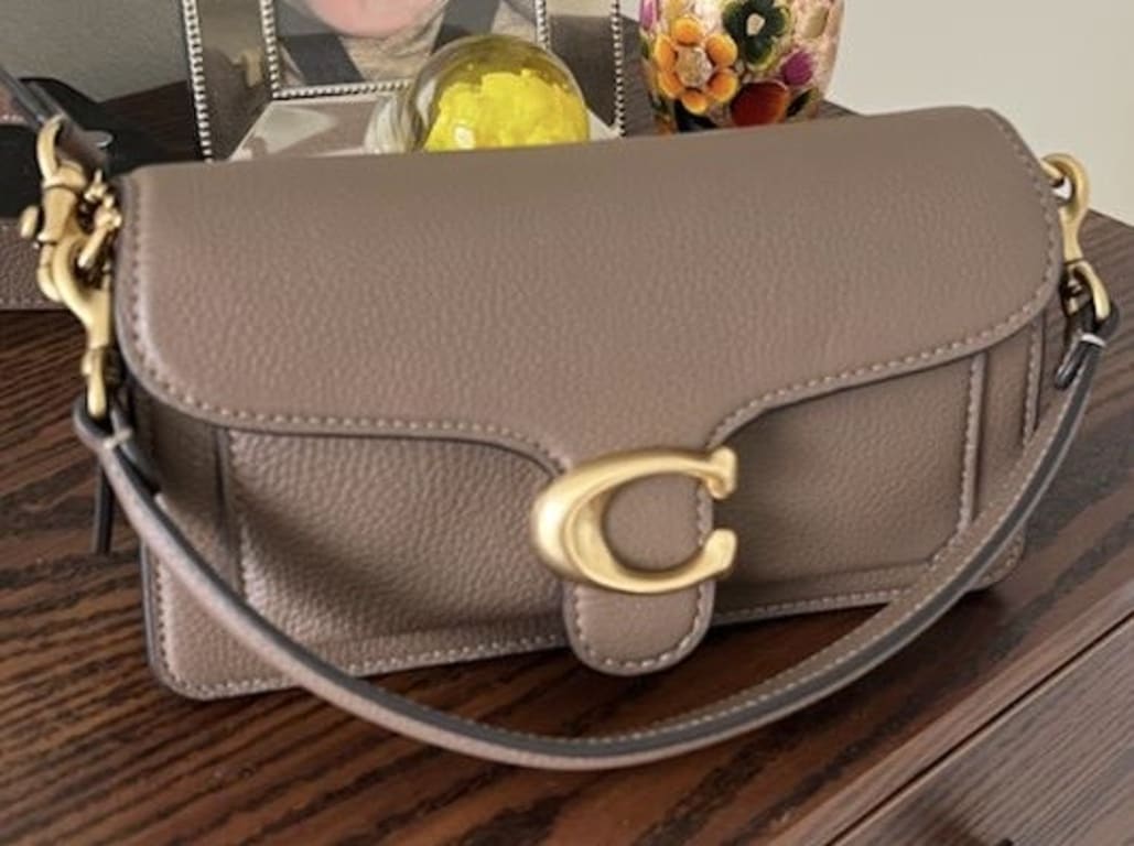 Coach Tabby 20 Pebble Leather Shoulder Bag