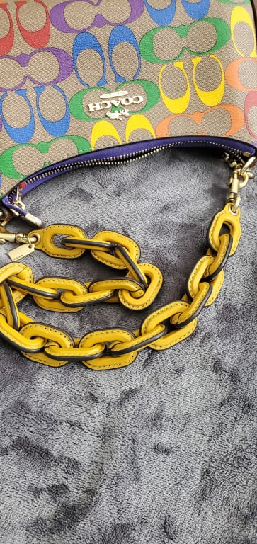 The 'CA' Coated Chain Strap