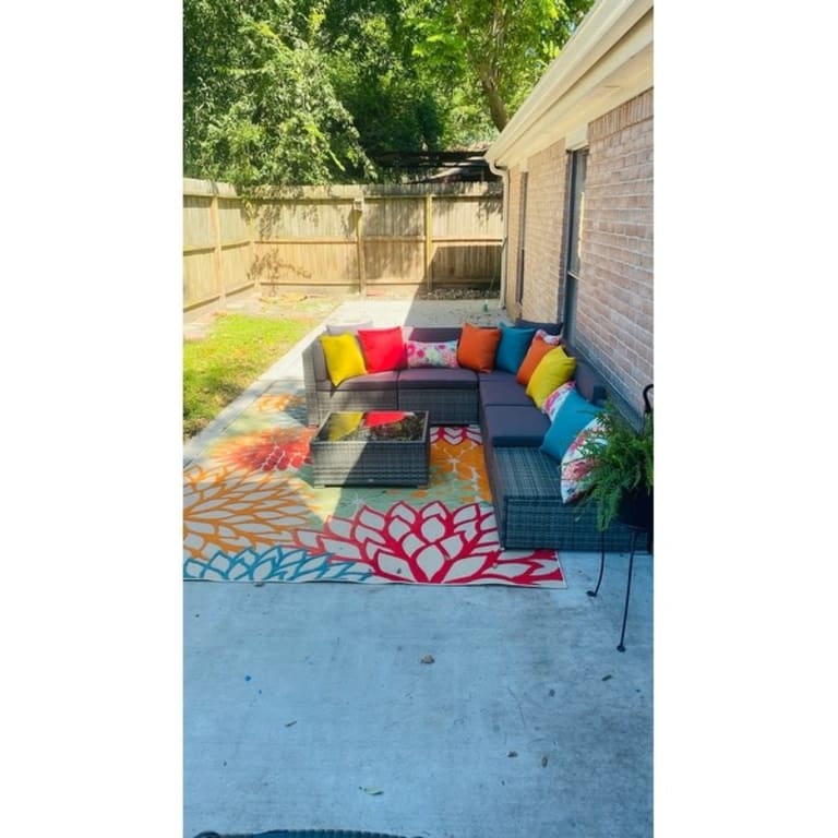 Siara 7piece Rattan Wicker Sectional Patio Set by Havenside Home Bed