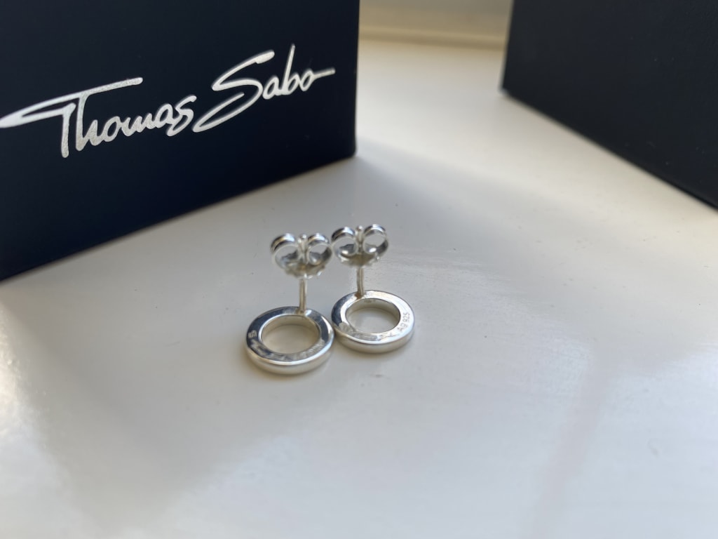 THOMAS SABO Glam & Soul Cubic Zirconia Circle Stud Earrings