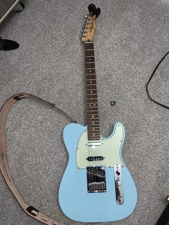 Fender Deluxe Nashville Telecaster Pau Ferro Fingerboard Daphne