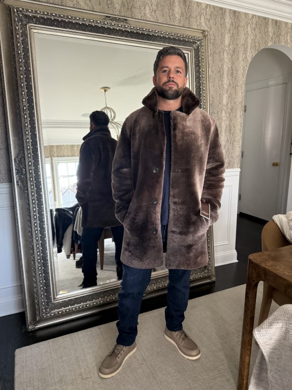 Customer Image Captioned: Briesa Coat