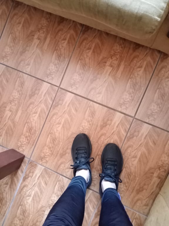 En mis pies