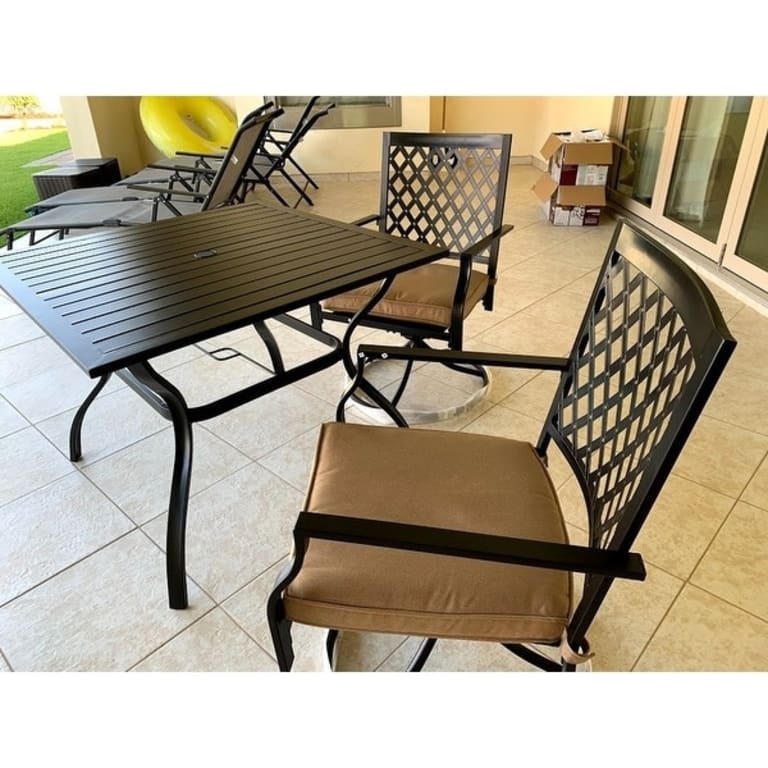 Viewmont 5piece Outdoor Dining Set by Havenside Home Bed Bath & Beyond 29156340