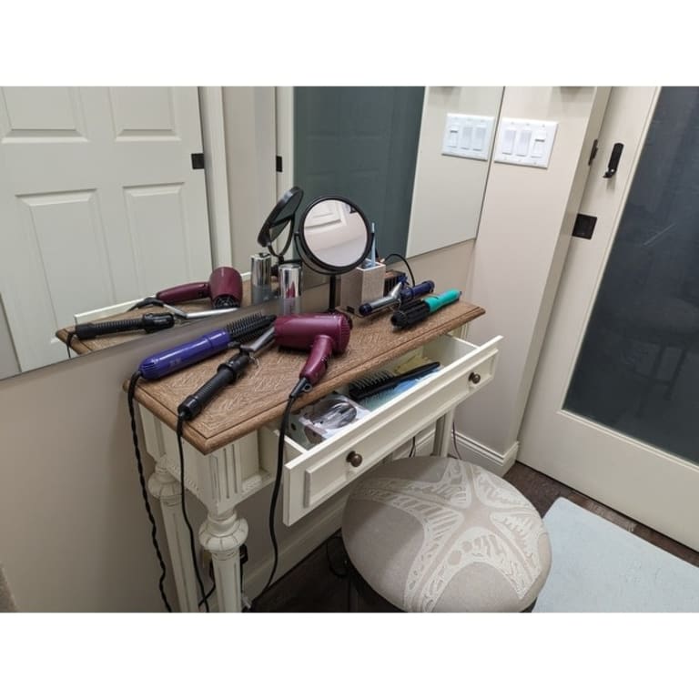 The Gray Barn Keene French Provincial Style Weathered Oak and White