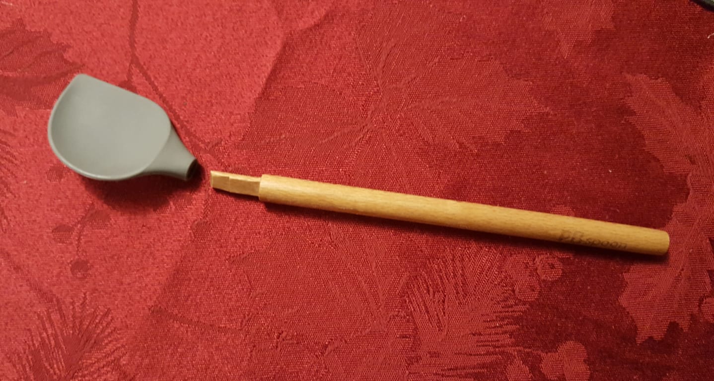 Peanut Butter Spoon from Uncommon Goods. Customer submitted image.
