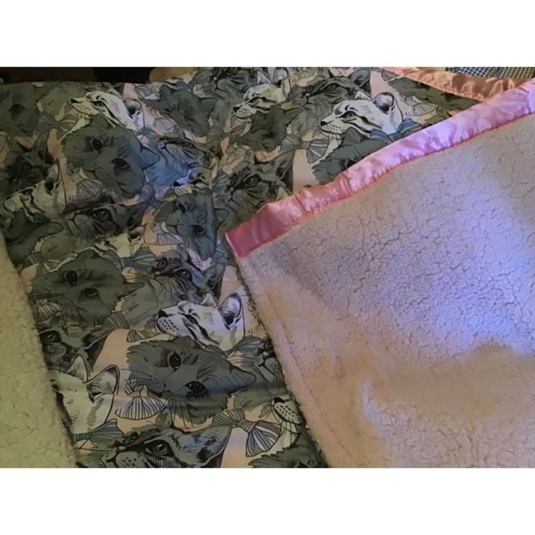 Shavel Quilted Micro Flannel® Sherpa 6layer Heated Electric Blanket