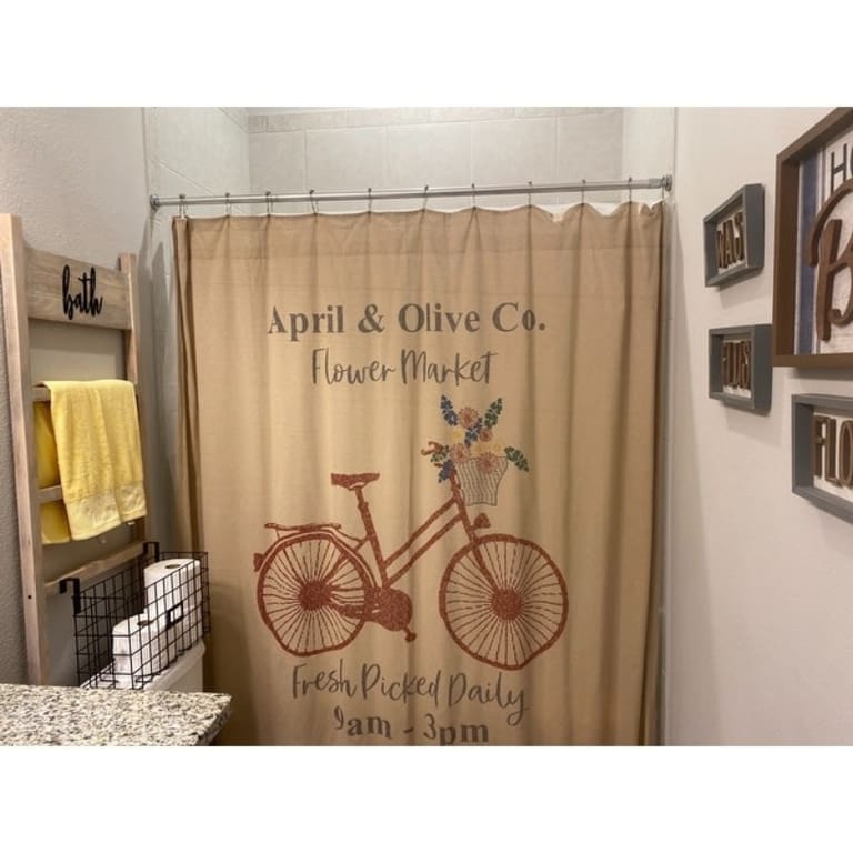 Farmer's Market Flower Market Shower Curtain 72x72 Bed Bath & Beyond