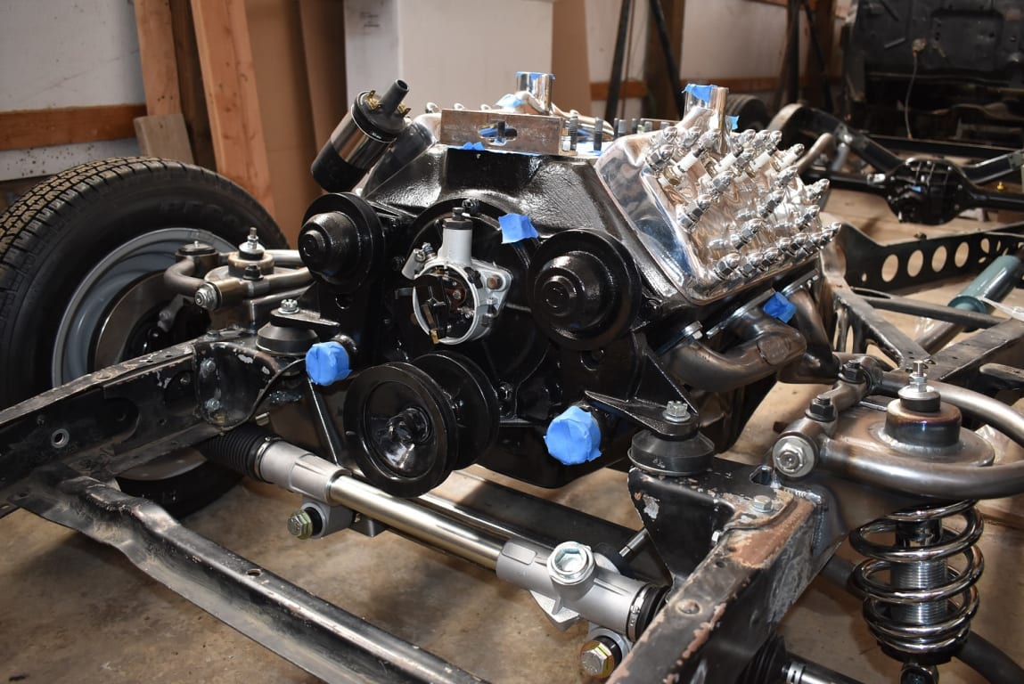 シーマン2体 1941-48 Ford Car IFS Crossmember, Mustang II Front Suspension