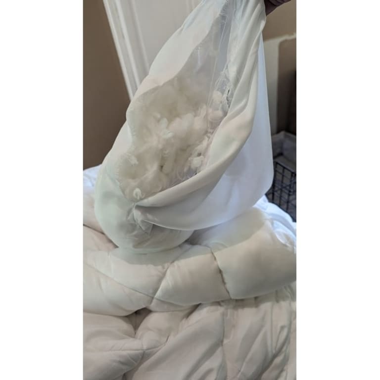 MicronOne Allergy Free Mattress Pad White On Sale Bed Bath