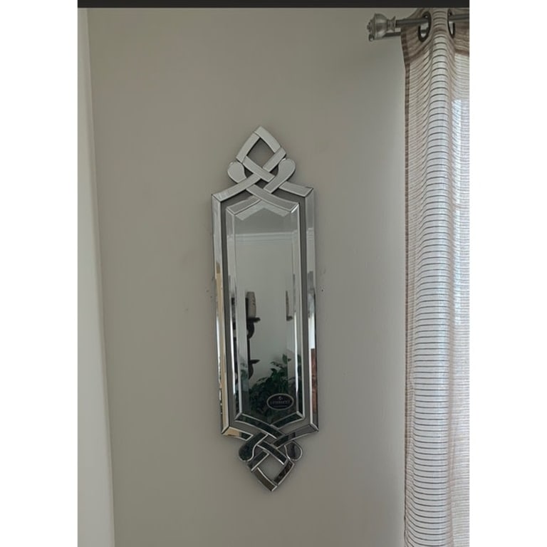 Uttermost Ginosa HandBeveled Frameless Mirror 10x36x0.75 Bed Bath