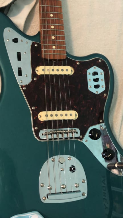 Fender Vintera '60s Jaguar Electric Guitar Ocean Turquoise