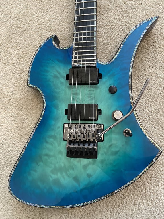 Open Box B.C. Rich Mockingbird Extreme Exotic With Floyd Rose