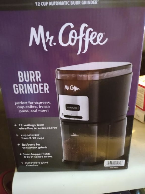 Mr. Coffee 12 Cup Automatic Burr Coffee Grinder Bed Bath & Beyond 39382795