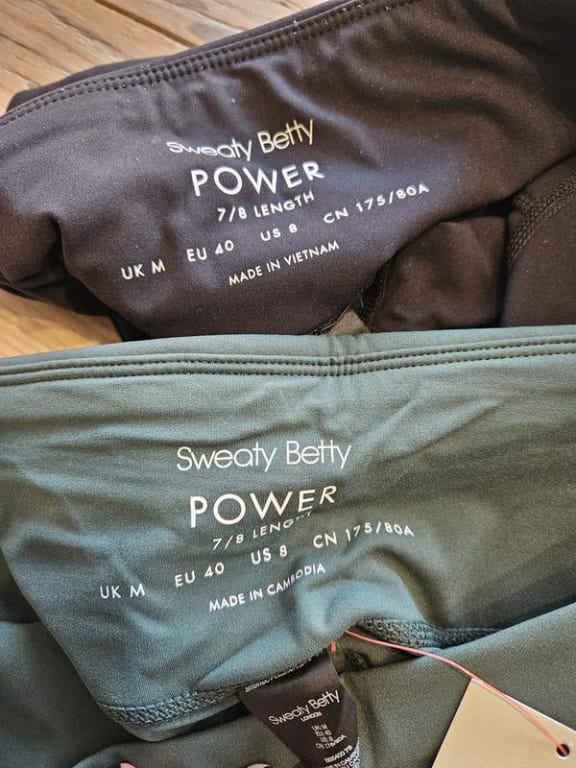 Sweaty Betty Power Gym Leggings, Navy Blue