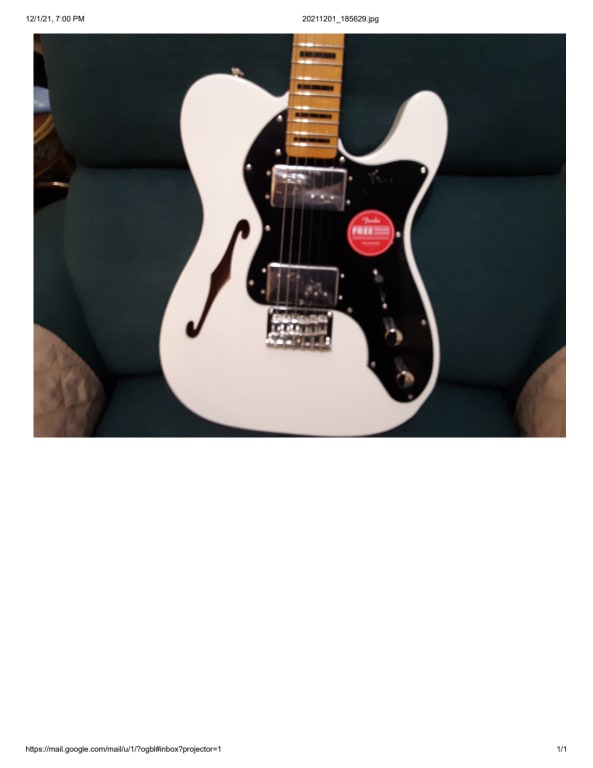 Squier Classic Vibe '70s Telecaster Thinline Limited-Edition