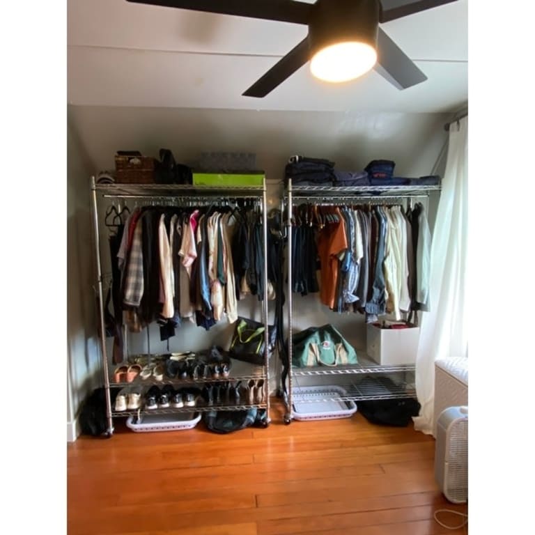 TRINITY EcoStorage® 3Tier 48x18x75.5 Rolling Garment Rack, Chrome On Sale Bed Bath & Beyond