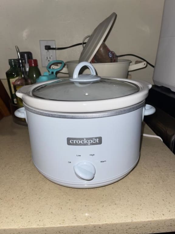 Crock-Pot® One Touch Control 4.5-Quart Lift & Serve Hinged Lid