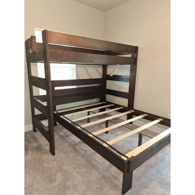 Max and Lily Farmhouse Twin over Queen L Shaped Bunk Bed - On Sale ...