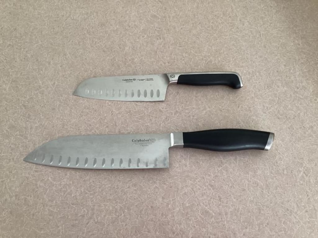 Calphalon Premier SharpIN Knife Set with Sharpening Knife Block, 15