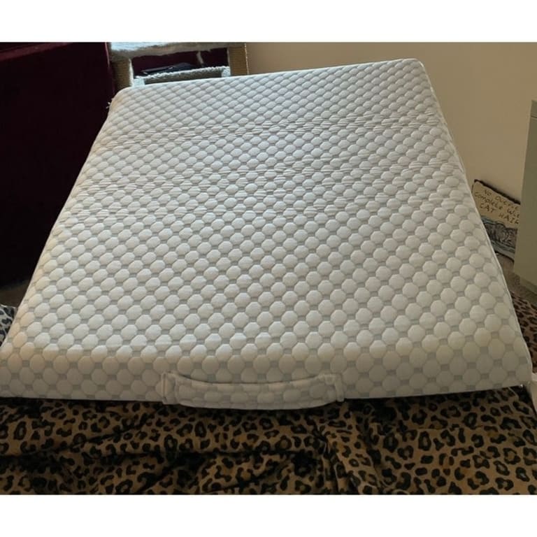 Nestl Cooling Bed Wedge Pillow with Bolster Pillow 25" x 25" x 10