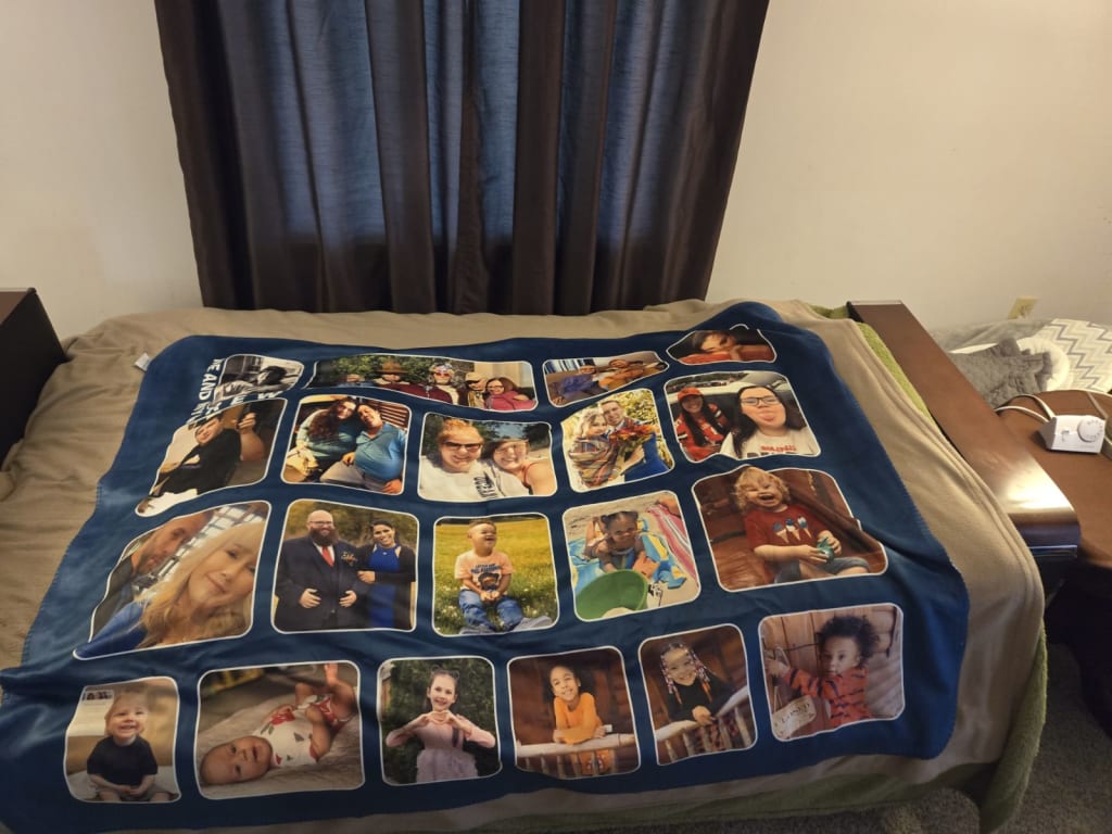 Photo Grid Custom Blankets Templates Designs Vistaprint