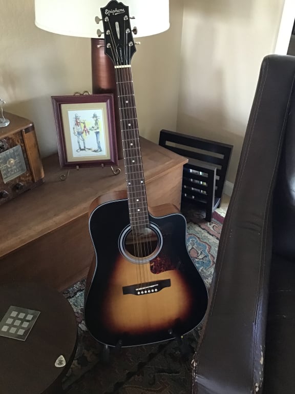 Open Box Epiphone Masterbilt DR-400MCE Acoustic-Electric Guitar