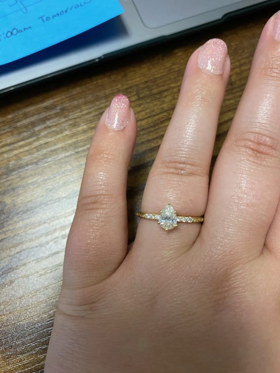 Antique Scroll Engagement Ring Adeline Brilliant Earth