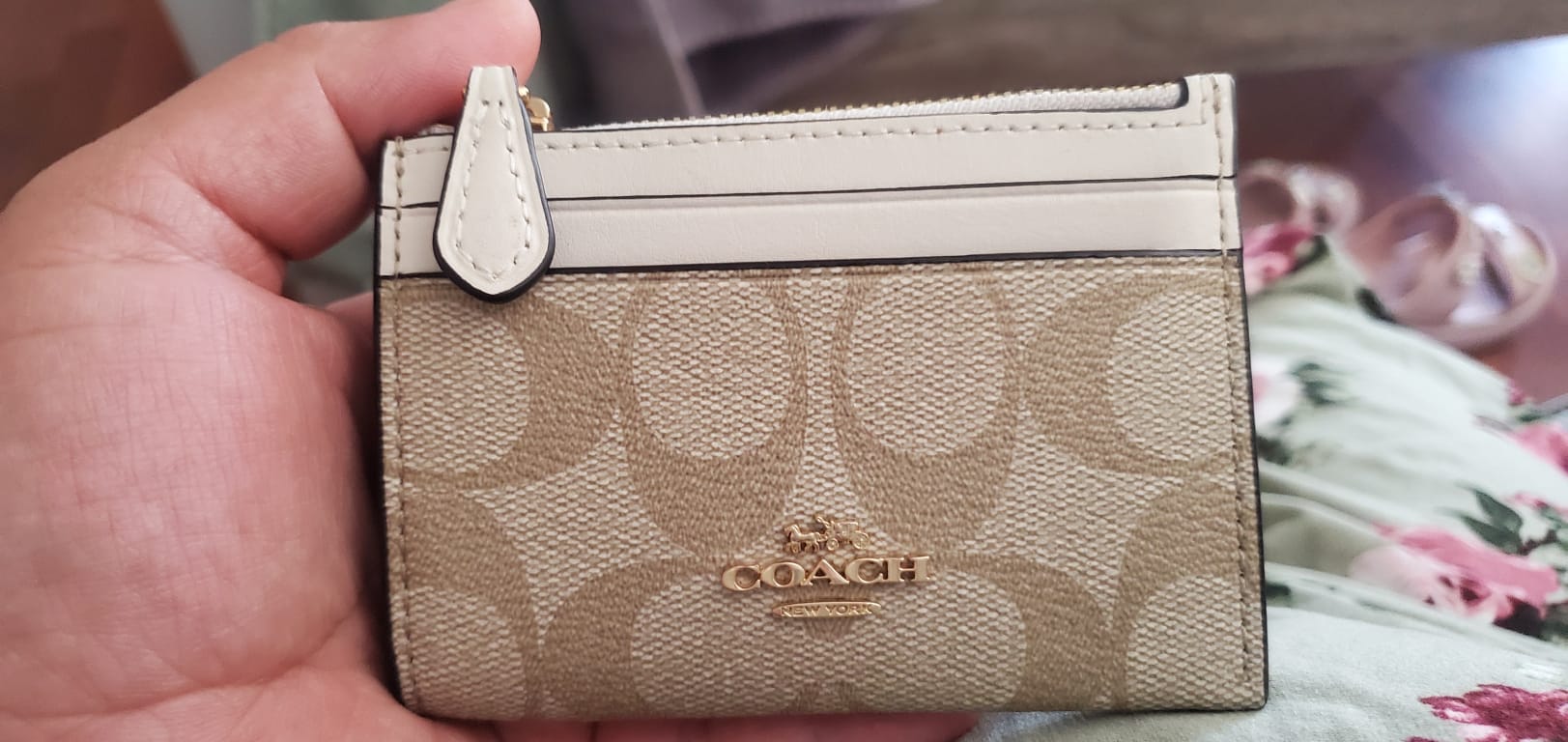 Coach Skinny ID Case- Custom Hand Painted Wallet – Furrbabe