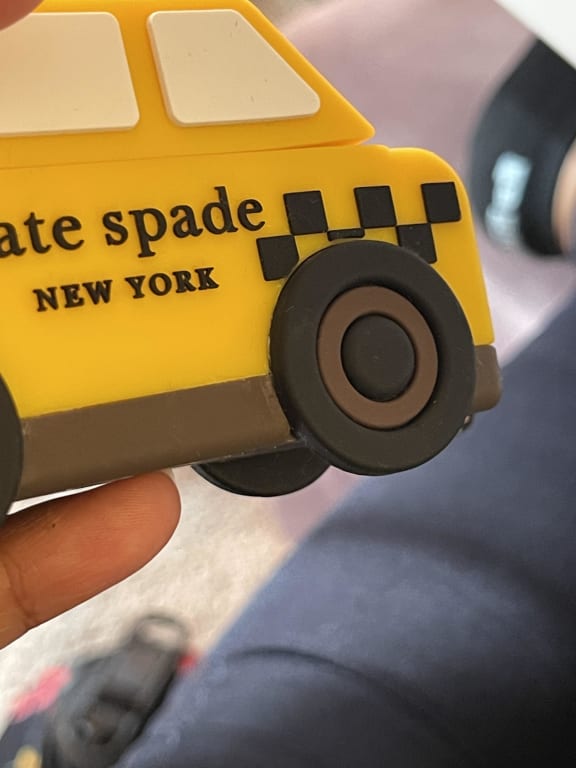 On A Roll Taxi Airpods Pro Case | Kate Spade New York