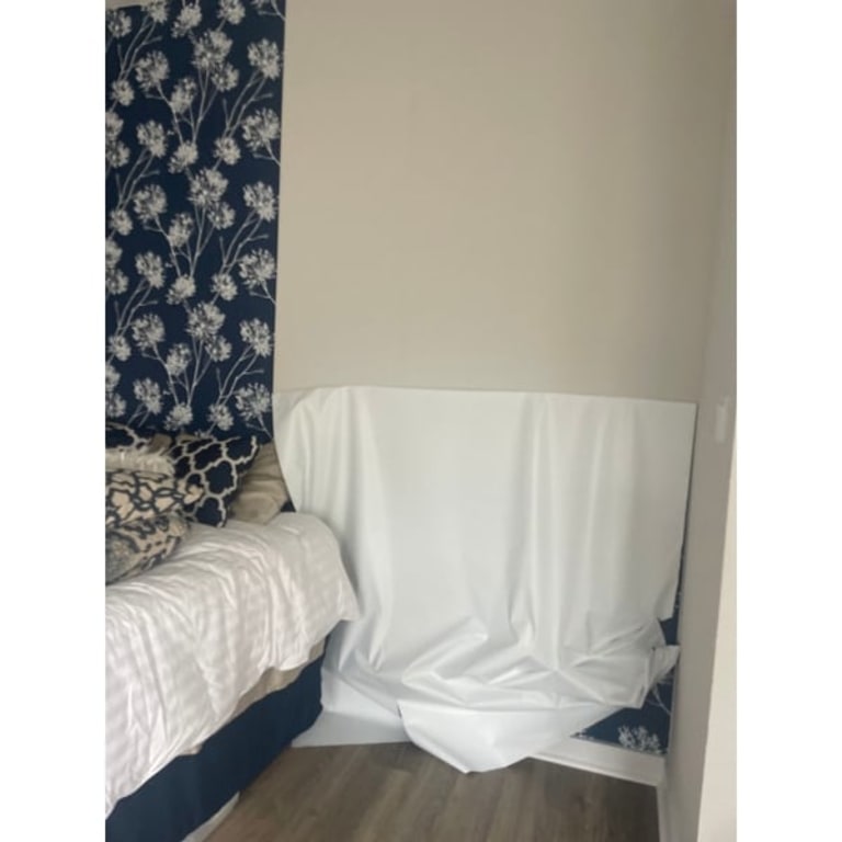 NextWall One O'Clocks Botanical Peel and Stick Removable Wallpaper On