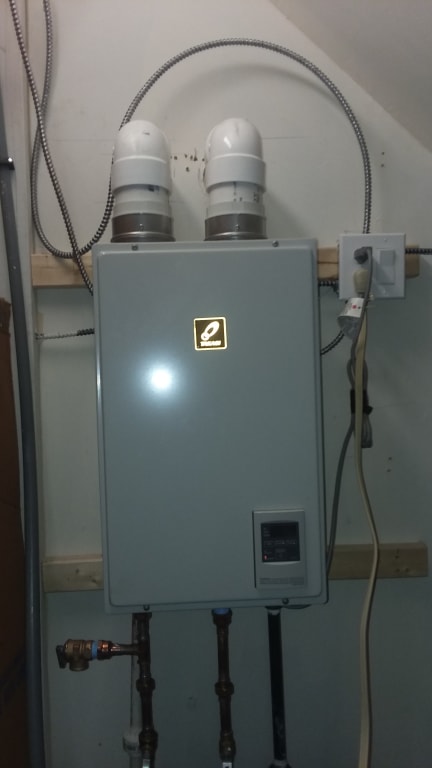 T-H3M-Dv-N High Efficiency Indoor Tankless Condensing Water Heater