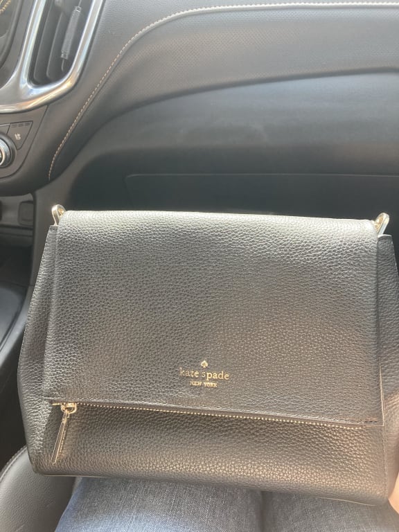 INCOMING ETA END NOVEMBER 2023] Kate Spade Leila Medium Flap Shoulder Bag  in Cherrywood (K6029) - USA Loveshoppe