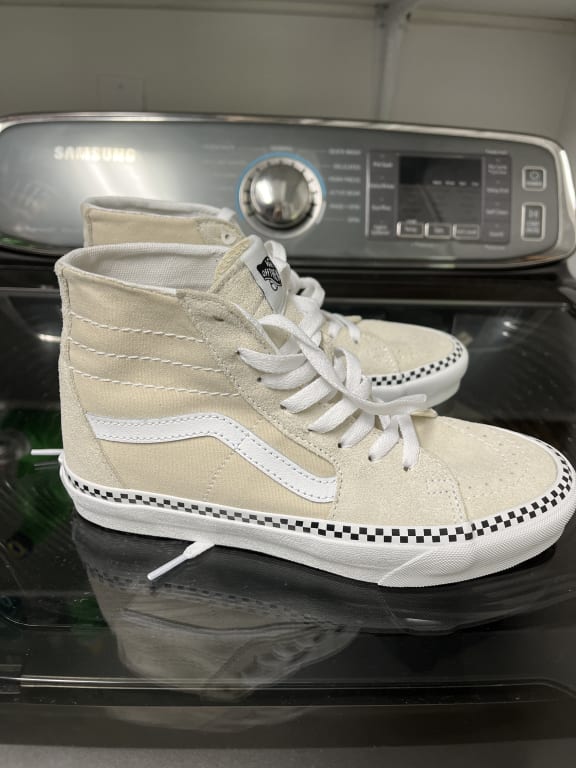 Vans | Sk8-Hi Tapered Canvas True White Shoe