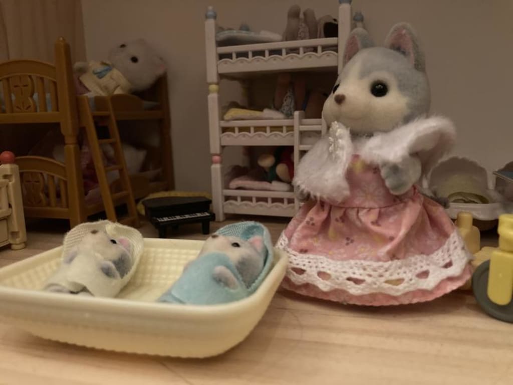 Sylvanian Families Husky Family