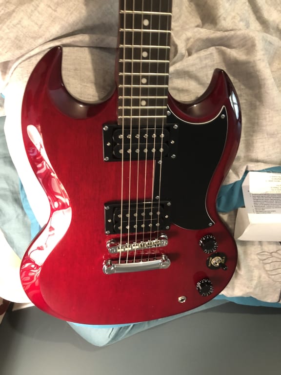 Open Box Epiphone SG-Special Electric Guitar Cherry 190839360236