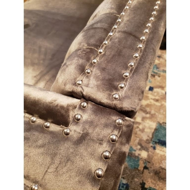 Velvet Storage Sectional Sofa by Christopher Knight Home On