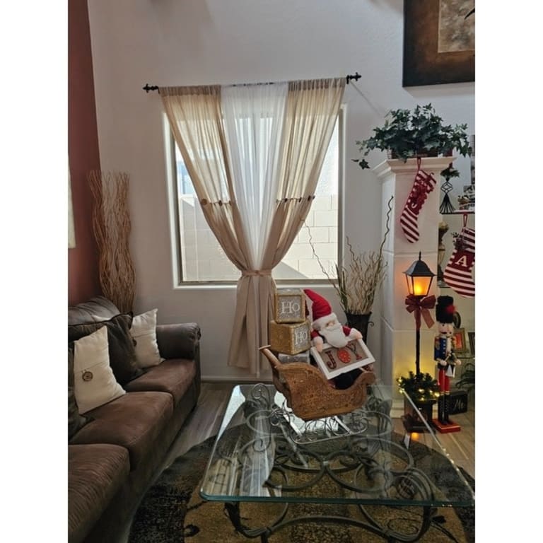 Polyester Fabric Curtain Tiebacks with Buttons Bed Bath & Beyond