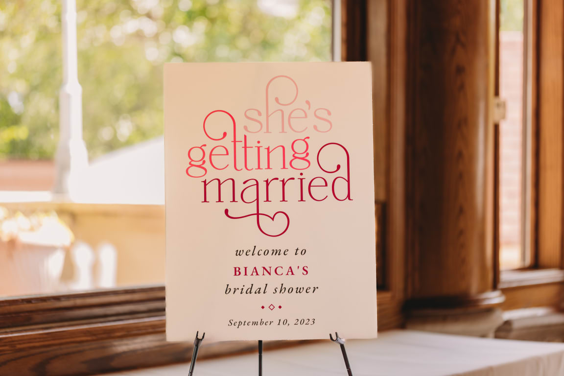 Wedding Foam Boards Templates & Designs Vistaprint