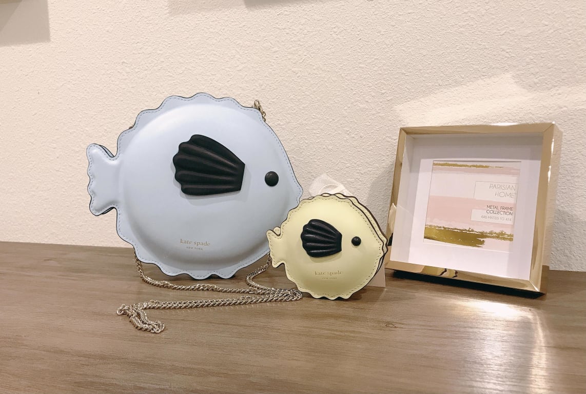 Kate spade puffer fish clearance