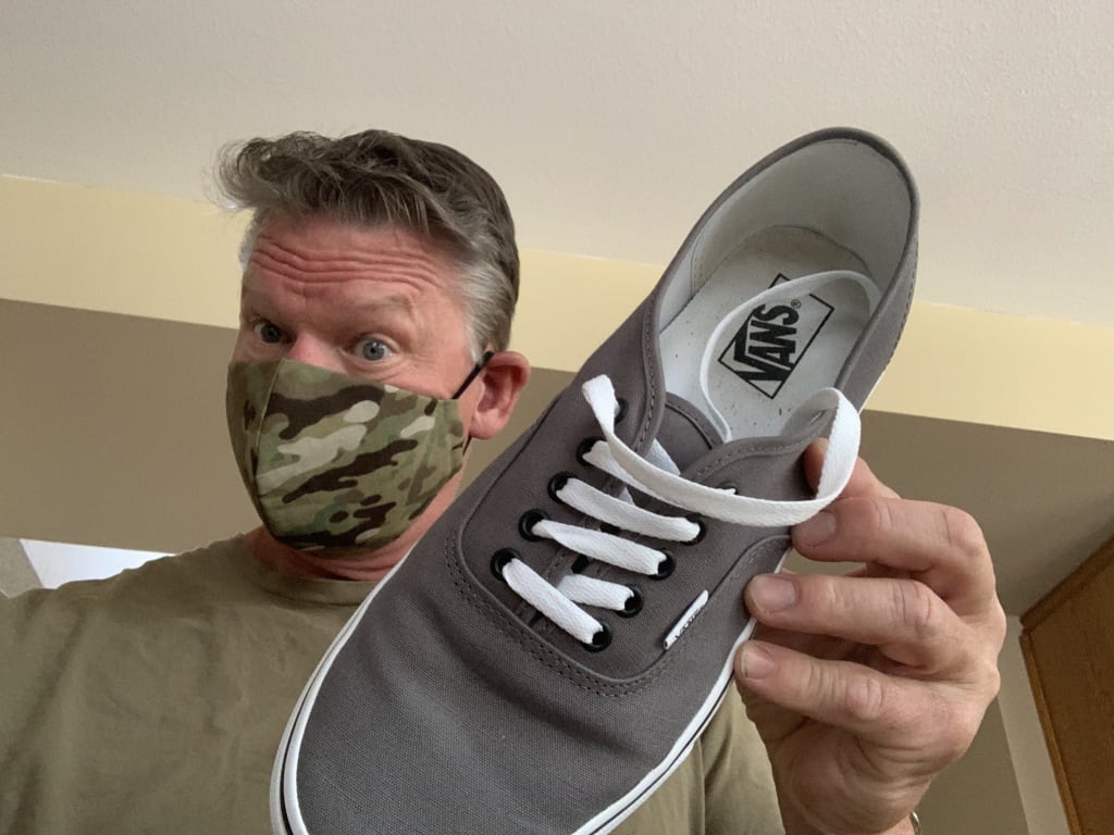 Vans | Authentic Pewter/Black Classics Shoe Vans | Authentic Pewter/Black Classics Shoe