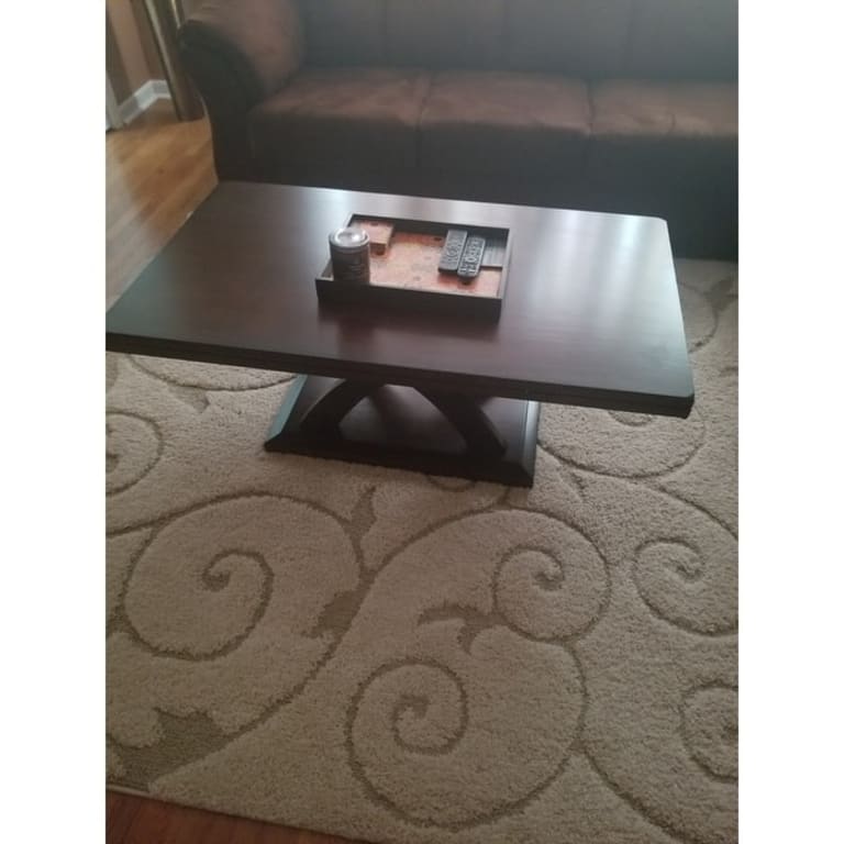 Avellino Modern Espresso Finish Wood Coffee Table by Greyson Living