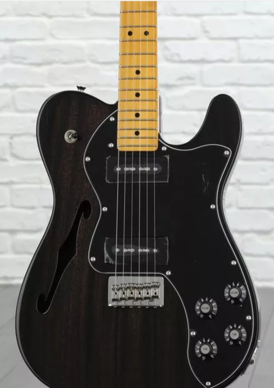 Fender Modern Player Telecaster Thinline Deluxe Electric Guitar 3