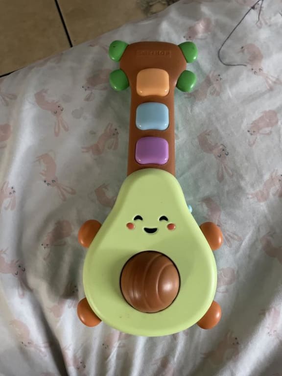 Multi Farmstand Rock-A-Mole Guitar Baby Toy