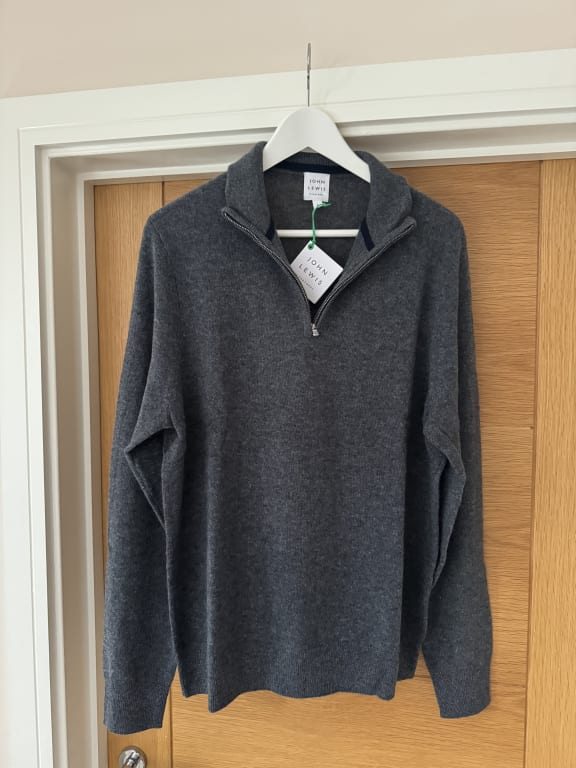 John lewis quarter zip hotsell